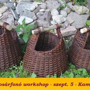 kosárfonó workshop - KEREK SKANDINÁV KOSÁR - szept. 5.  Budaörs - kosárfonás - Meska.hu