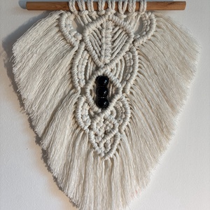 Makramé falidísz, Otthon & Életmód, Lakástextil, Falvédő, Csomózás, MESKA