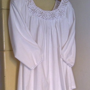 Fehér csipkés blúz -  - Meska.hu