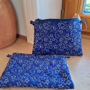 Kékfestő hatású neszeszer - táska & tok - neszesszer - Meska.hu