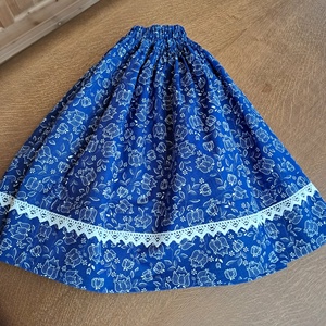  Kék tulipán kislány szoknya - ruha & divat - gyerekruha - szoknya - Meska.hu