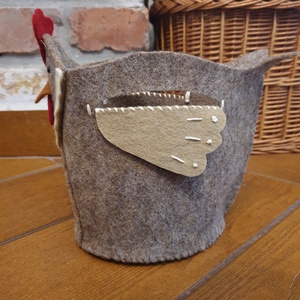 Tojásgyűjtő kosár  - otthon & életmód - tárolás & rendszerezés - tárolókosár - Meska.hu