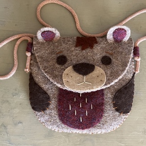 Gyermek kistáska - maci, Táska & Tok, Kézitáska & válltáska, Vállon átvethető táska, , MESKA