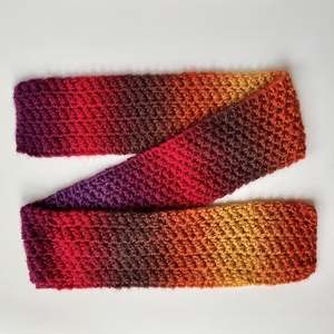 Kézzel horgolt hosszú pihe puha sál, Ruha & Divat, Sál, Sapka, Kendő, Sál, Kötés, Horgolás, MESKA