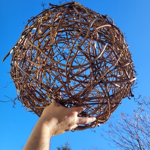 Vadszőlő dekorációs gömb - Meska.hu