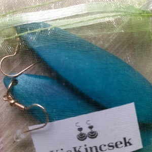 Csepp alakú fa fülbevaló - ékszer - fülbevaló - fülékszer - Meska.hu