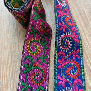 Virág mintájú textil dekorációs szalag csomag, Kellékek & szerszámok, Rövidáru, Szalag, pánt, Textilszalag, Varrás, MESKA