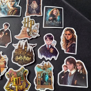 Harry Potter mintájú matrica csomag dekoráláshoz  - kellékek & szerszámok - dekorációs kellékek - matricaív - Meska.hu