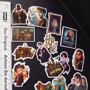 Harry Potter mintájú matrica csomag dekoráláshoz  - kellékek & szerszámok - dekorációs kellékek - matricaív - Meska.hu