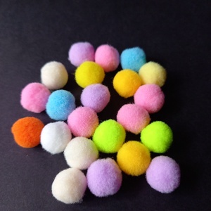 1,3 cm átmérőjű színes textil pom-ponok dekoráláshoz  - Meska.hu