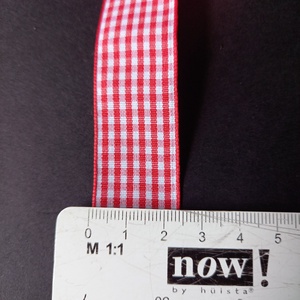 Kockas mintájú textil szalag dekoráláshoz  - kellékek & szerszámok - rövidáru - szalag, pánt - textilszalag - Meska.hu