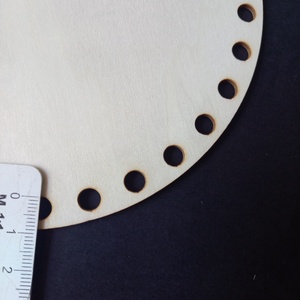 15 cm Horgolható natúr fa dekorációs alapanyag   - kellékek & szerszámok - hobby fa alapanyag - egyéb fatermék - Meska.hu