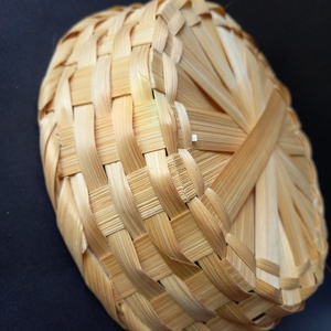 20 cm átmérőjű fonott kosárka dekoráláshoz  - kellékek & szerszámok - hobby fa alapanyag - egyéb fatermék - Meska.hu