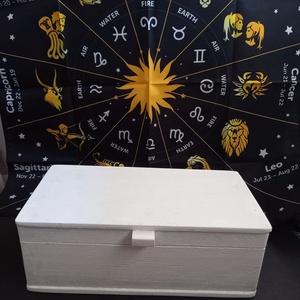 Energetizáló szett fa tárolóban jósláshoz, spirituális alkalmakhoz - otthon & életmód - dekoráció - spiritualitás - ásványok - Meska.hu