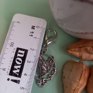 Pillangós kulcstartó,  táskadísz, telefon dísz  - táska & tok - kulcstartó & táskadísz - táskaakasztó - Meska.hu