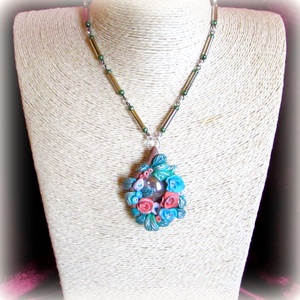 AKCIÓ! Gülbahar kertje - nyaklánc - ékszer - nyaklánc - medálos nyaklánc - Meska.hu