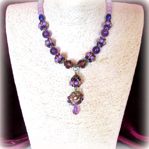 Tavaszi lillanás, csak úgy! - szett AKCIÓ! - ékszer - ékszerszett - Meska.hu