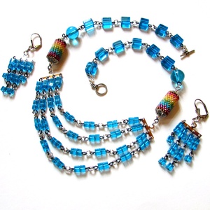 Rainbow - szett AKCIÓ! - ékszer - ékszerszett - Meska.hu