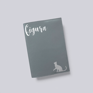 Műbőr kisállat egészségügyi könyv cicának, Táska & Tok, Pénztárca & Más tok, Kártyatartó & Irattartó, Varrás, MESKA