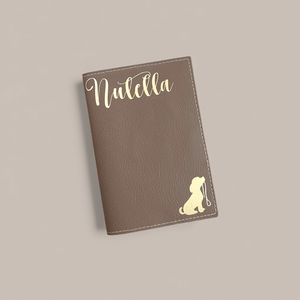 Műbőr kisállat egészségügyi könyv kutyának, Táska & Tok, Pénztárca & Más tok, Kártyatartó & Irattartó, Varrás, MESKA