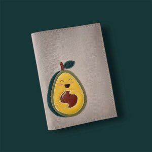 Boldog avokádó mintás várandósgondozási könyv tok - Meska.hu