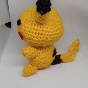 Pikachu  - játék & sport - plüssállat & játékfigura - plüss mesefigurák - Meska.hu
