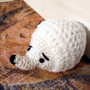 Amigurumi süni - játék & sport - plüssállat & játékfigura - süni - Meska.hu