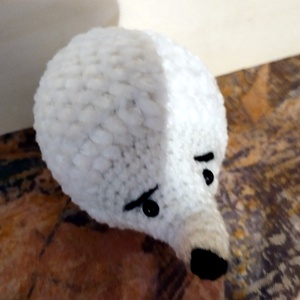 Amigurumi süni - játék & sport - plüssállat & játékfigura - süni - Meska.hu