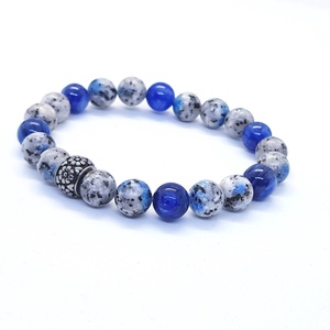 Gleccserek - K2 ásvány, kianit ásványkarkötő -  - Meska.hu