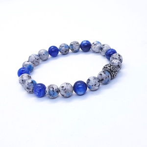 Gleccserek - K2 ásvány, kianit ásványkarkötő -  - Meska.hu