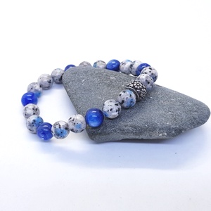 Gleccserek - K2 ásvány, kianit ásványkarkötő -  - Meska.hu