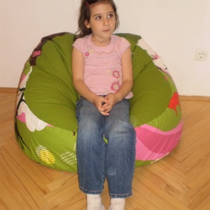 Rókás babzsák-kanapé ovisoknak -  - Meska.hu