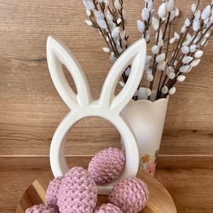 Horgolt tojás , Ünnepi díszek, dekorációk, Húsvéti díszek és dekorációk, Húsvéti asztaldíszek, Horgolás, MESKA