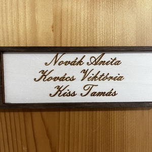 Névtábla ajtóra, Otthon & Életmód, Ház & Kert, Névtábla, , MESKA