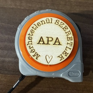 Mérőszalag Mérhetetlenül szeretlek APA felirattal - otthon & életmód - ház & kert - szerszám & eszközök - Meska.hu