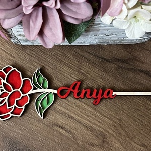 Örök fa rózsa dekoráció Anya felirattal � szívhez szóló ajándék Anyák napjára - otthon & életmód - dekoráció - Meska.hu