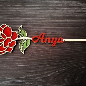 Örök fa rózsa dekoráció Anya felirattal � szívhez szóló ajándék Anyák napjára - otthon & életmód - dekoráció - Meska.hu