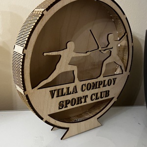 Vívó LED Asztali Lámpa és Hangulatfény � Egyedi Névvel, Egyesülettel vagy Szöveggel 3D Fa Világító Dekoráció - otthon & életmód - lámpa - asztali lámpa - Meska.hu