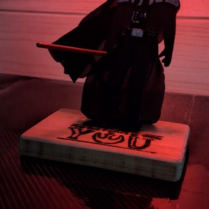 Darth Vader - Az erő legyen veled! Kézzel készített Star Wars figura  - kellékek & szerszámok - dekorációs kellékek - figurák - Meska.hu