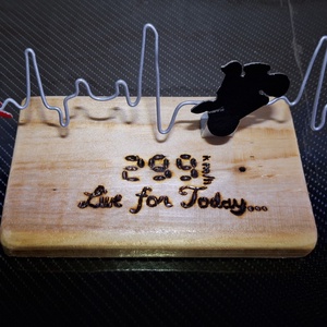 Motoros fa dísz  Live for Today GSX-R - otthon & életmód - motor - Meska.hu