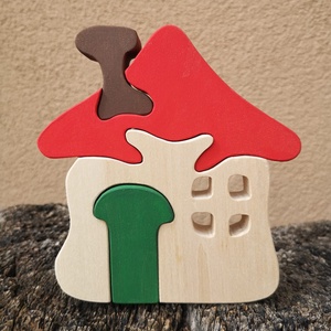 Házikó puzzle - Meska.hu