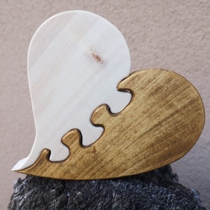 Szív puzzle - Meska.hu Szív puzzle - Meska.hu
