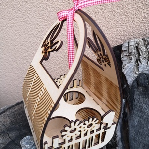 Húsvéti tojástartó kiskosár - otthon & életmód - dekoráció - dísztárgy - Meska.hu