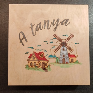 Fa társasjáték - A tanya  - játék & sport - táblajáték és kártyajáték - társasjátékok - dobókocka - Meska.hu