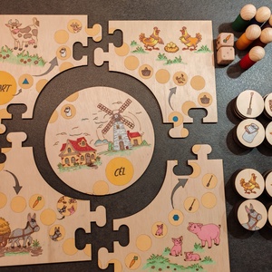 Fa társasjáték - A tanya  - Meska.hu