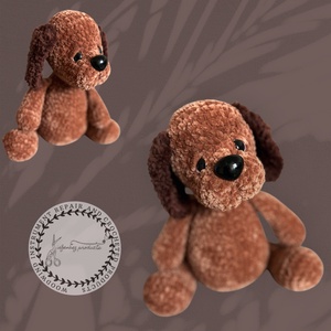 Horgolt pihe-puha kutya, Játék & Sport, Plüssállat & Játékfigura, Kutya, Horgolás, Varrás, MESKA