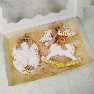 Karácsonyfadísz  - karácsony - karácsonyi lakásdekoráció - karácsonyfadíszek - Meska.hu