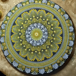 Egyensúly-Mandala - művészet - festmény - akril - Meska.hu