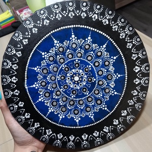 'Egyensúly' Mandala, Művészet, Festmény, Akril, Festészet, MESKA