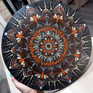 Bőség Mandala , Művészet, Festmény, Akril, , MESKA